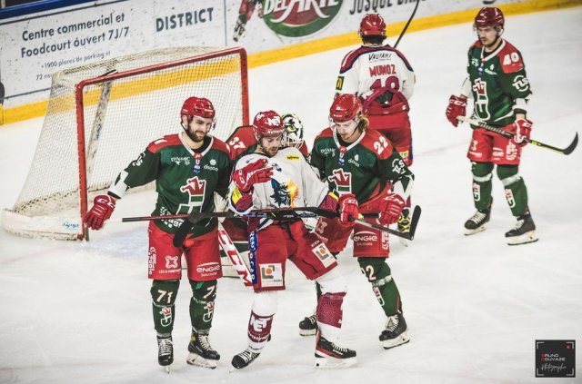 Photo hockey match Cergy-Pontoise - Grenoble  le 26/03/2022