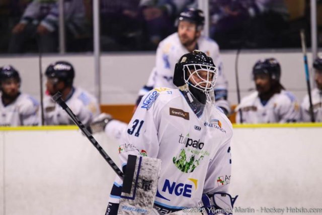 Photo hockey match Clermont-Ferrand - Tours  le 26/03/2022