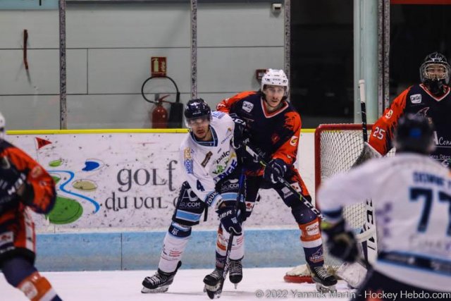 Photo hockey match Clermont-Ferrand - Tours  le 26/03/2022