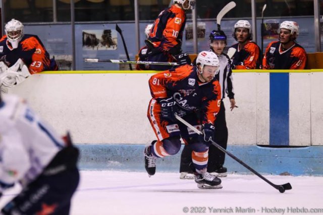 Photo hockey match Clermont-Ferrand - Tours  le 26/03/2022