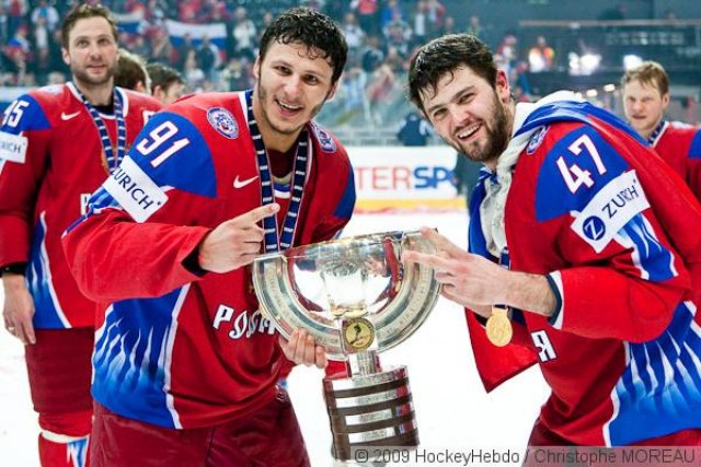 Photo hockey reportage CM09 : La Russie championne du monde