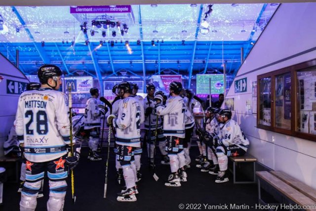 Photo hockey match Clermont-Ferrand - Tours  le 26/03/2022