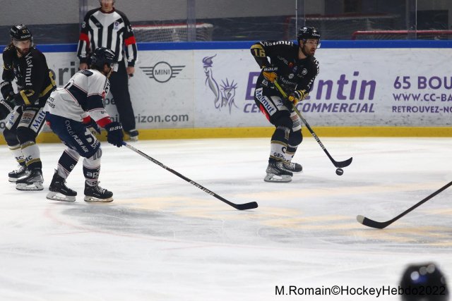 Photo hockey match Rouen - Angers  le 27/03/2022