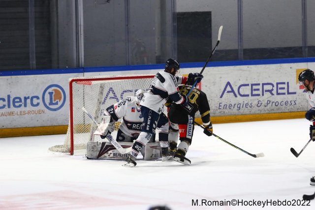 Photo hockey match Rouen - Angers  le 27/03/2022