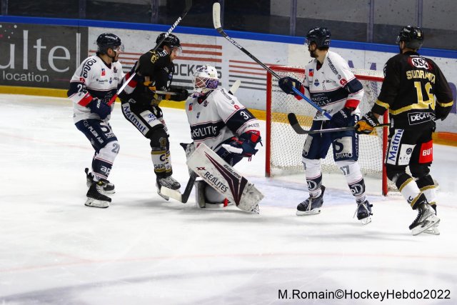 Photo hockey match Rouen - Angers  le 27/03/2022