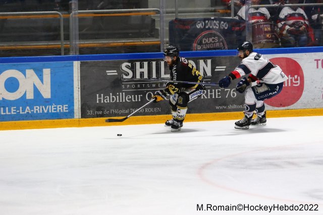 Photo hockey match Rouen - Angers  le 27/03/2022