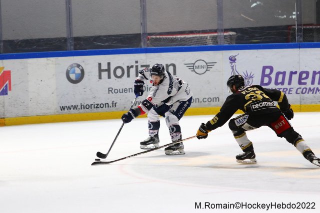 Photo hockey match Rouen - Angers  le 27/03/2022