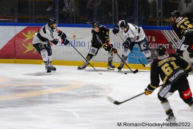 Photo hockey match Rouen - Angers  le 27/03/2022