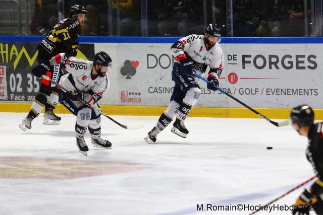 Photo hockey match Rouen - Angers  le 27/03/2022