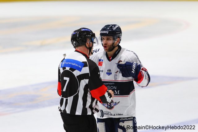 Photo hockey match Rouen - Angers  le 27/03/2022