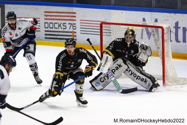 Photo hockey match Rouen - Angers  le 27/03/2022
