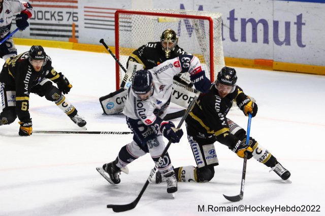 Photo hockey match Rouen - Angers  le 27/03/2022