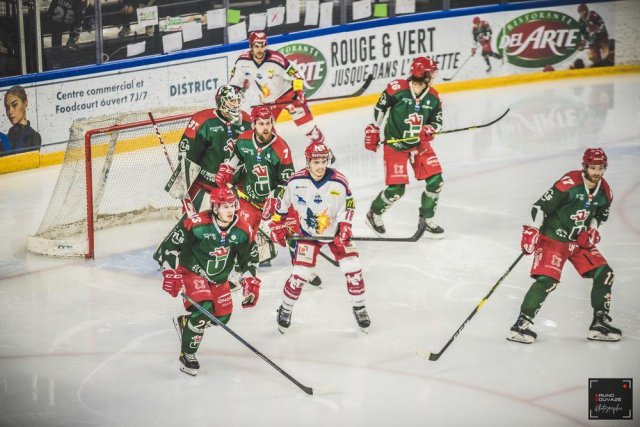 Photo hockey match Cergy-Pontoise - Grenoble  le 27/03/2022