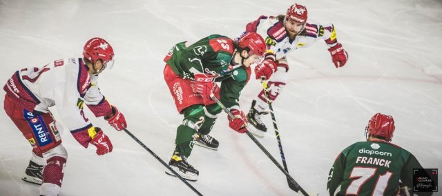 Photo hockey match Cergy-Pontoise - Grenoble  le 27/03/2022