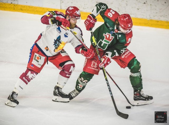 Photo hockey match Cergy-Pontoise - Grenoble  le 27/03/2022