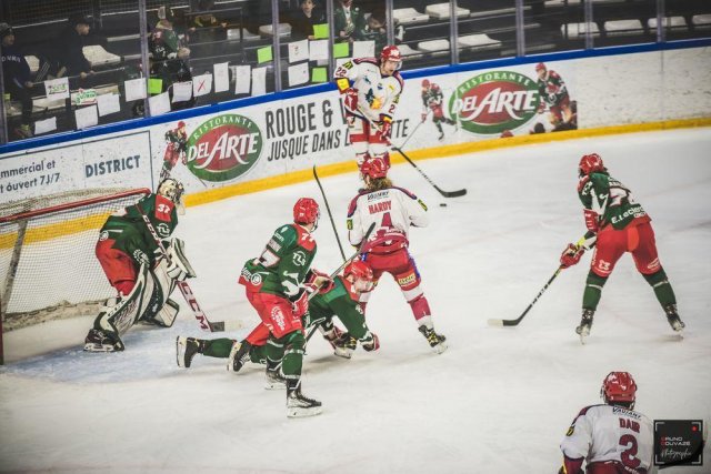 Photo hockey match Cergy-Pontoise - Grenoble  le 27/03/2022