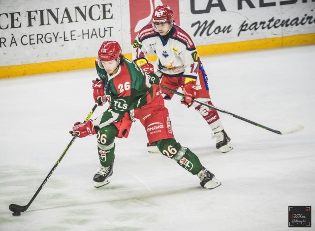 Photo hockey match Cergy-Pontoise - Grenoble  le 27/03/2022