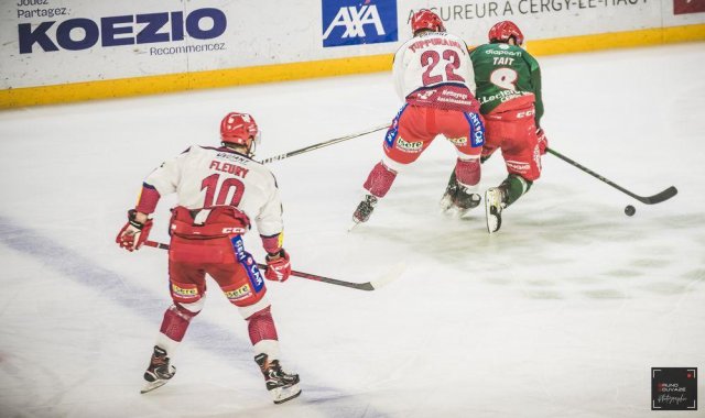 Photo hockey match Cergy-Pontoise - Grenoble  le 27/03/2022