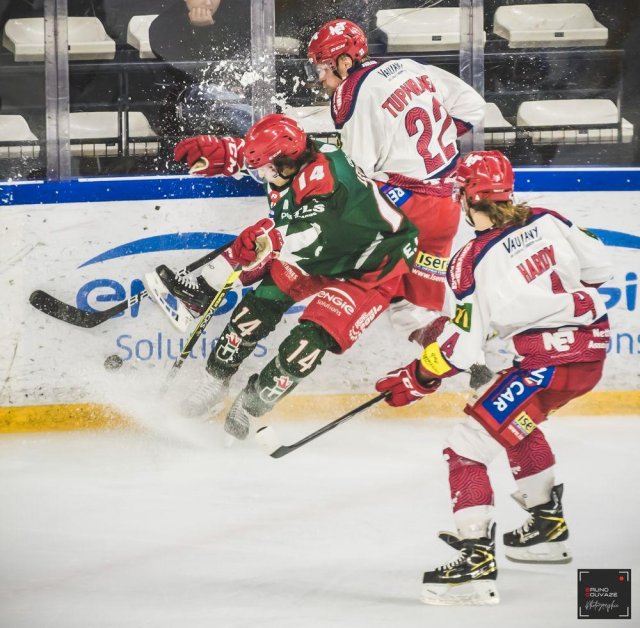 Photo hockey match Cergy-Pontoise - Grenoble  le 27/03/2022