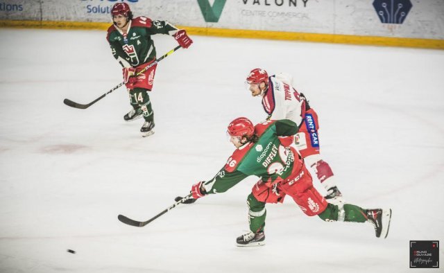 Photo hockey match Cergy-Pontoise - Grenoble  le 27/03/2022