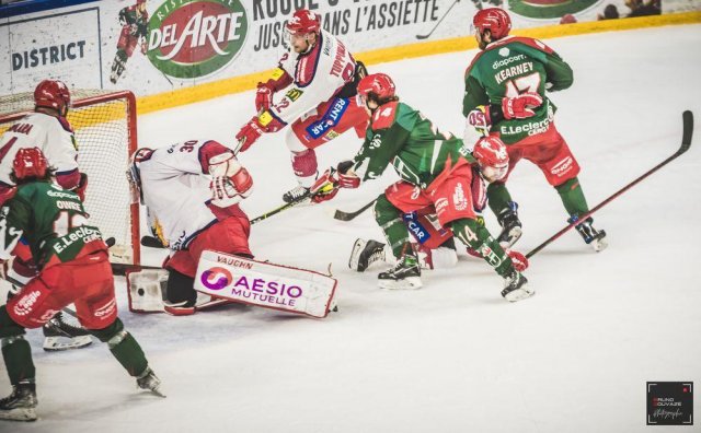Photo hockey match Cergy-Pontoise - Grenoble  le 27/03/2022