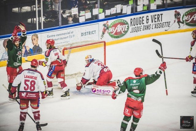 Photo hockey match Cergy-Pontoise - Grenoble  le 27/03/2022
