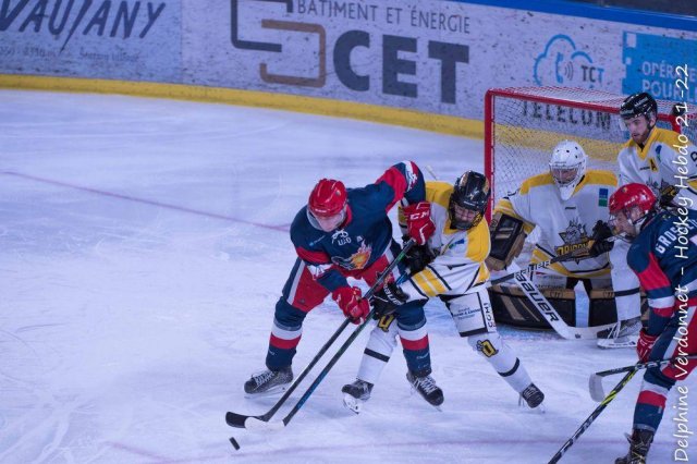 Photo hockey reportage Grenoble Champion de France U20