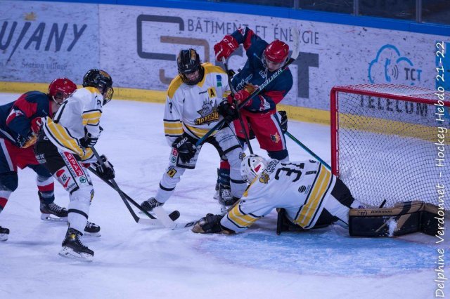 Photo hockey reportage Grenoble Champion de France U20