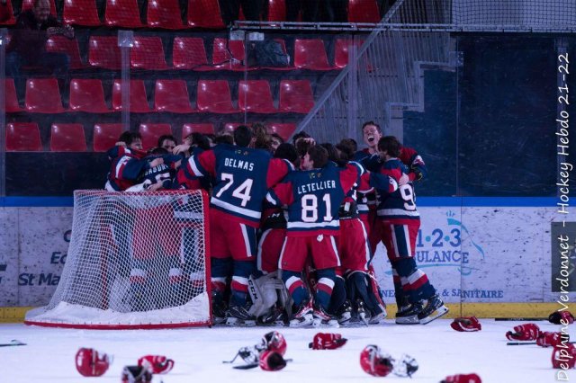 Photo hockey reportage Grenoble Champion de France U20