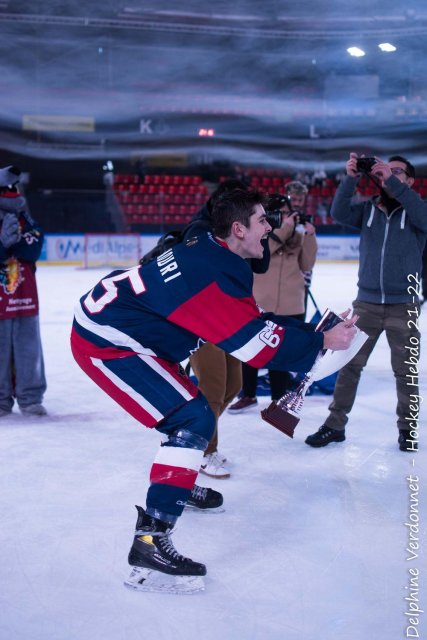 Photo hockey reportage Grenoble Champion de France U20
