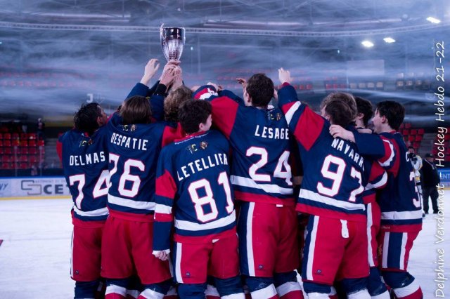 Photo hockey reportage Grenoble Champion de France U20