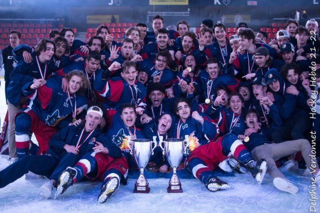 Photo hockey reportage Grenoble Champion de France U20
