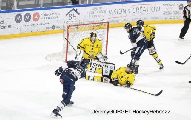 Photo hockey match Angers  - Rouen le 29/03/2022