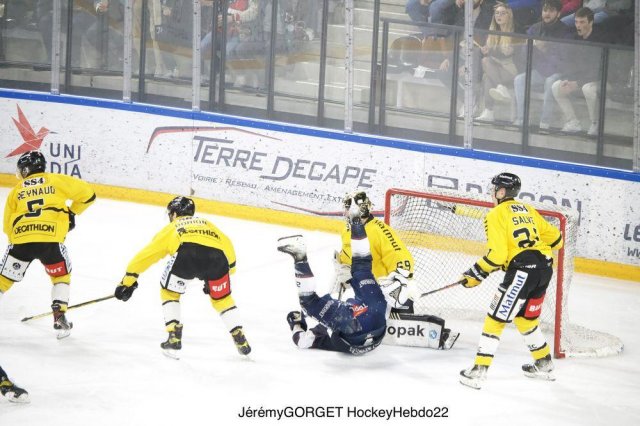Photo hockey match Angers  - Rouen le 29/03/2022