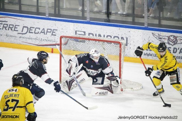 Photo hockey match Angers  - Rouen le 29/03/2022