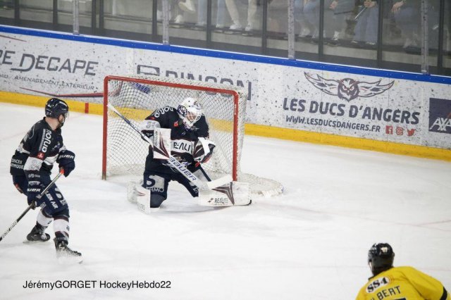 Photo hockey match Angers  - Rouen le 29/03/2022