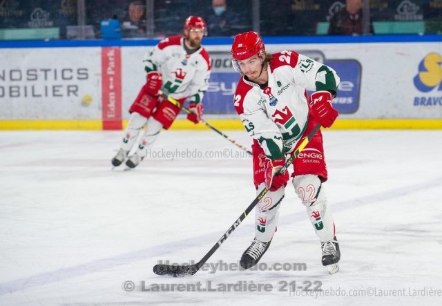 Photo hockey match Grenoble  - Cergy-Pontoise le 29/03/2022