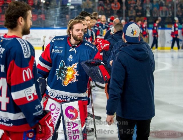 Photo hockey match Grenoble  - Cergy-Pontoise le 29/03/2022