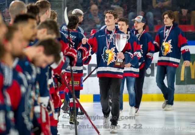 Photo hockey match Grenoble  - Cergy-Pontoise le 29/03/2022