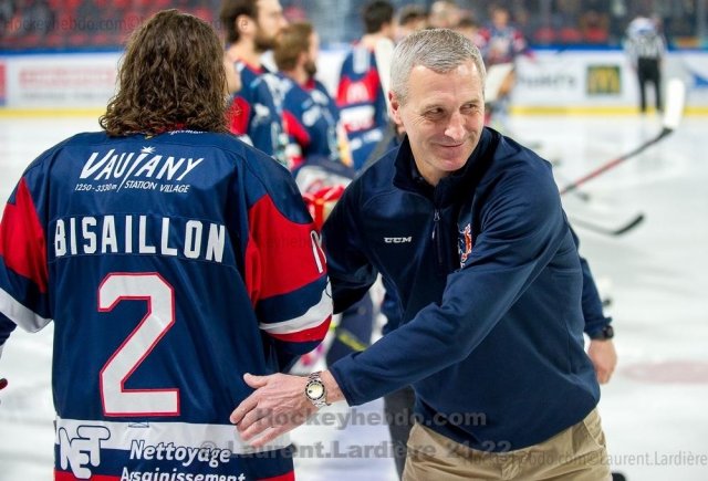 Photo hockey match Grenoble  - Cergy-Pontoise le 29/03/2022