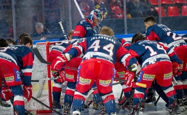 Photo hockey match Grenoble  - Cergy-Pontoise le 29/03/2022