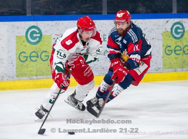 Photo hockey match Grenoble  - Cergy-Pontoise le 29/03/2022