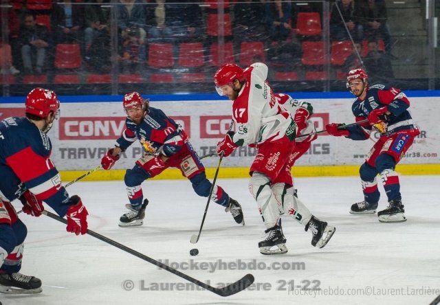 Photo hockey match Grenoble  - Cergy-Pontoise le 29/03/2022