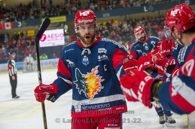Photo hockey match Grenoble  - Cergy-Pontoise le 29/03/2022