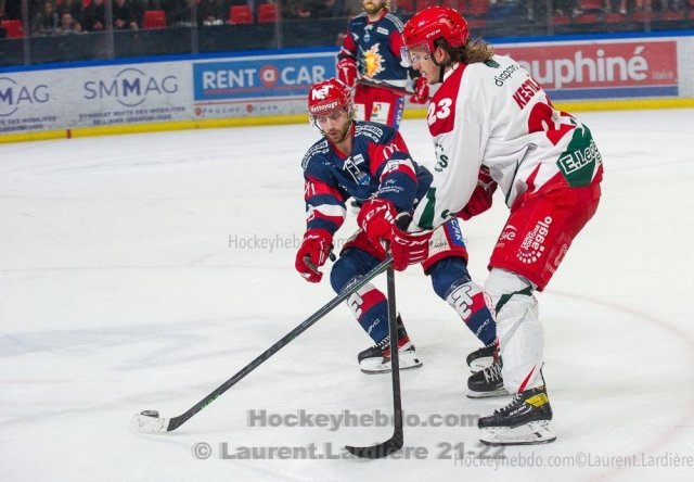 Photo hockey match Grenoble  - Cergy-Pontoise le 29/03/2022