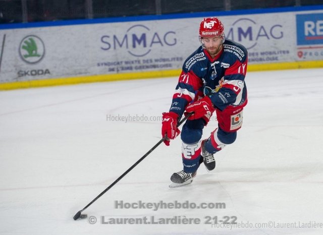 Photo hockey match Grenoble  - Cergy-Pontoise le 29/03/2022
