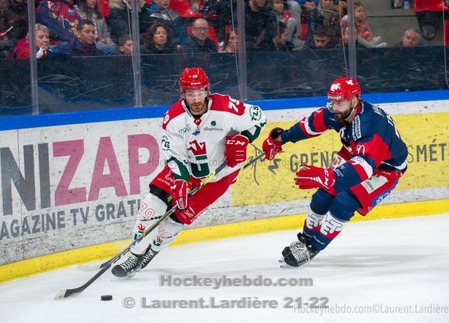 Photo hockey match Grenoble  - Cergy-Pontoise le 29/03/2022