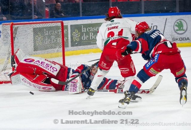 Photo hockey match Grenoble  - Cergy-Pontoise le 29/03/2022