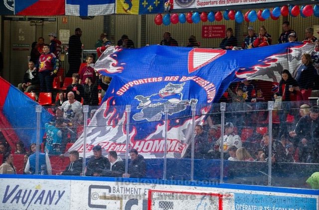 Photo hockey match Grenoble  - Cergy-Pontoise le 29/03/2022