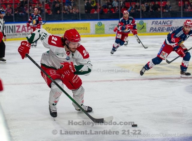Photo hockey match Grenoble  - Cergy-Pontoise le 29/03/2022